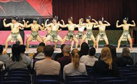 Kapa Haka group performing